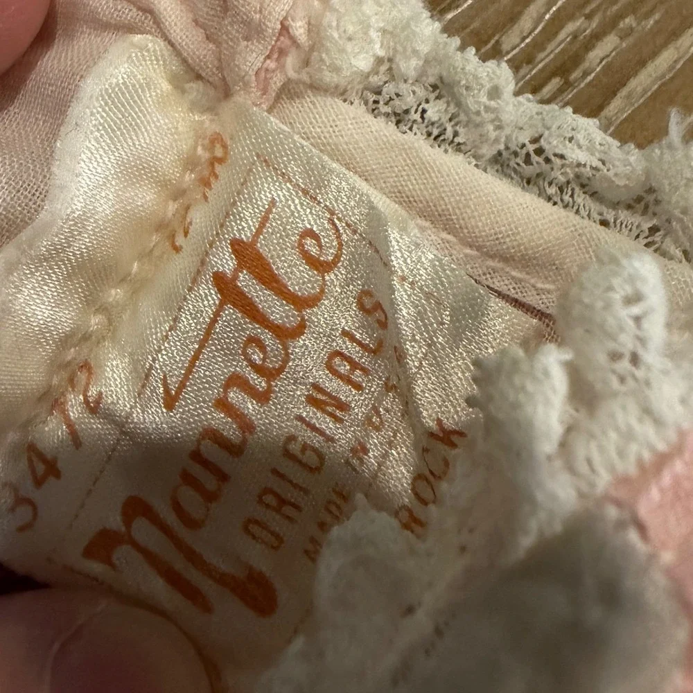 Baby Girls Vintage Dress Outfit Lot 6-12M Precious Moments Floral Lace Bloomers